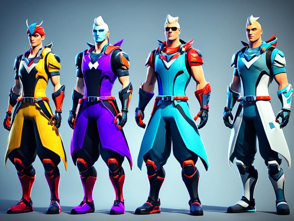 3D humanoid characters